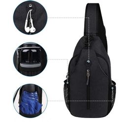 REDOM Schultertasche Brusttasche Sling Schulter Rucksack günstig online kaufen