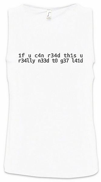 Urban Backwoods Tanktop G37 L41d Ärmelloses T-Shirt Intelligenz Lehrer Teac günstig online kaufen