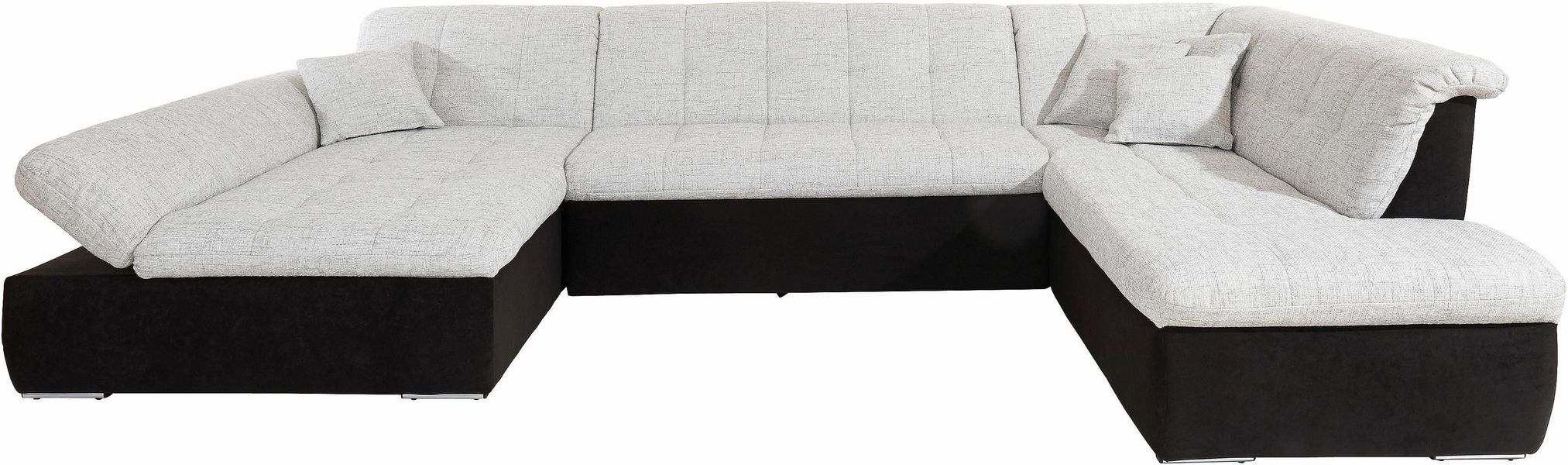DOMO collection Wohnlandschaft "Moric U-Form, auch in Cord, Breite 353cm, v günstig online kaufen