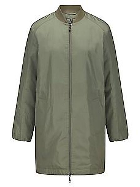 Long-Jacke Blousonkragen BASLER grün günstig online kaufen