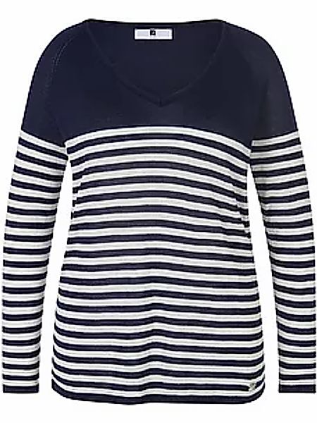 V-Pullover Anna Aura blau günstig online kaufen