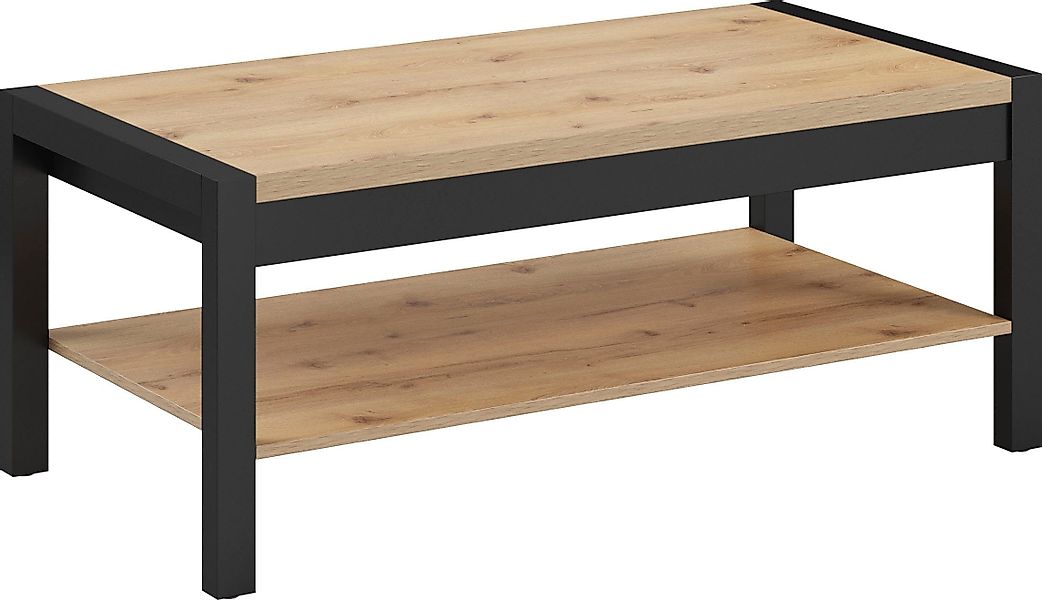 Home affaire Couchtisch "Aktiv", (B/T/H): 120/60/48 cm, Mit einem Ablagebod günstig online kaufen