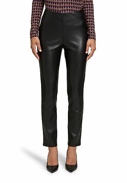 Betty Barclay Lederimitathose "Damen Kunstleder-Leggings Slim Fit" Material günstig online kaufen