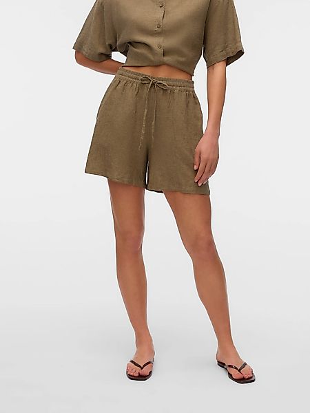 Vero Moda Shorts "VMLINN LINEN SHORTS WVN NOOS", mit Leinen günstig online kaufen