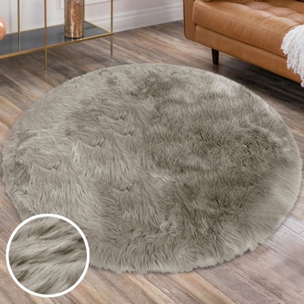 my home Hochflor-Teppich Valeria Fellteppich kuschelig, günstig online kaufen