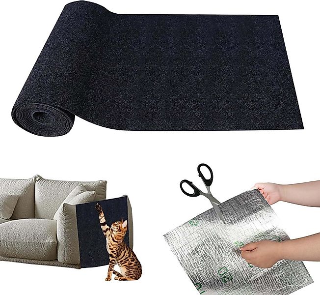 Coonoor Kratzmatte Katze Wand Selbstklebend Kratzschutz Sofa Katze, Kratzte günstig online kaufen