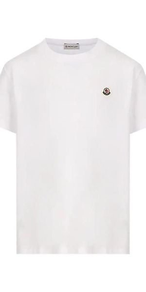 MONCLER Print-Shirt Moncler T-Shirt Weiß mit günstig online kaufen