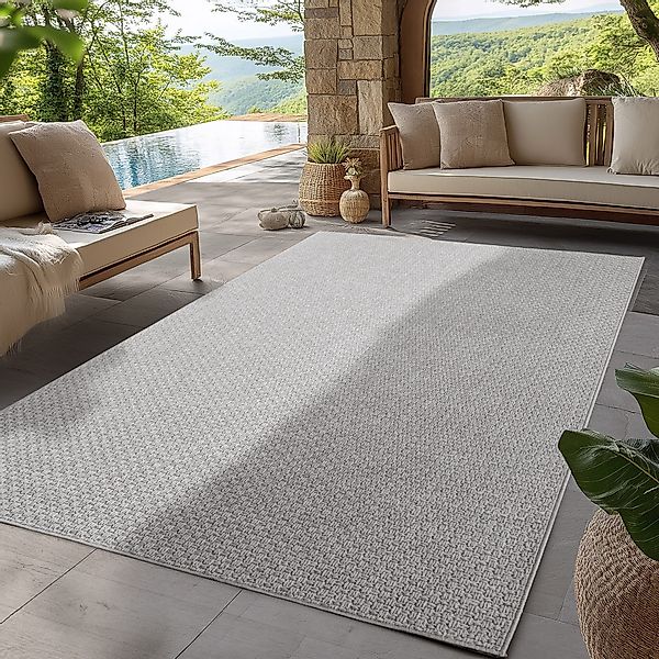 SIMPEX24 Outdoorteppich Boho Design, Läufer, Höhe: günstig online kaufen