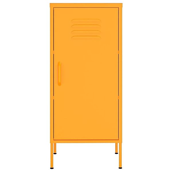 vidaXL Aktenschrank Lagerschrank Senfgelb 42,5x35x101,5 cm günstig online kaufen