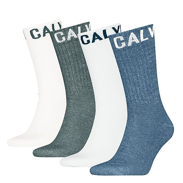 Calvin Klein Jeans Socken "CKJ MEN SOCK 4P RIBBON LOGO ECOM", (4er Pack) günstig online kaufen