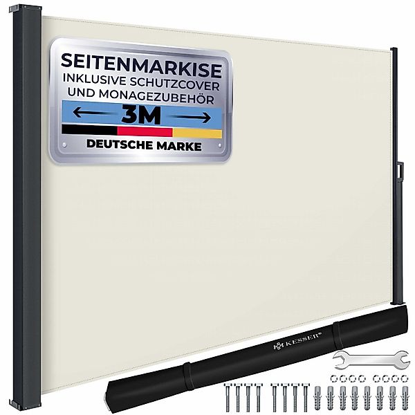 KESSER Seitenmarkise Seitenmarkise ausziehbar Markise Blickdicht günstig online kaufen