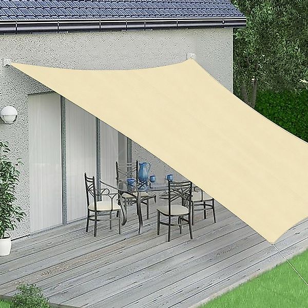 Feel2Home Sonnensegel Sonnenschutzsegel Sonnensegel Sonnendach Regenschutz günstig online kaufen