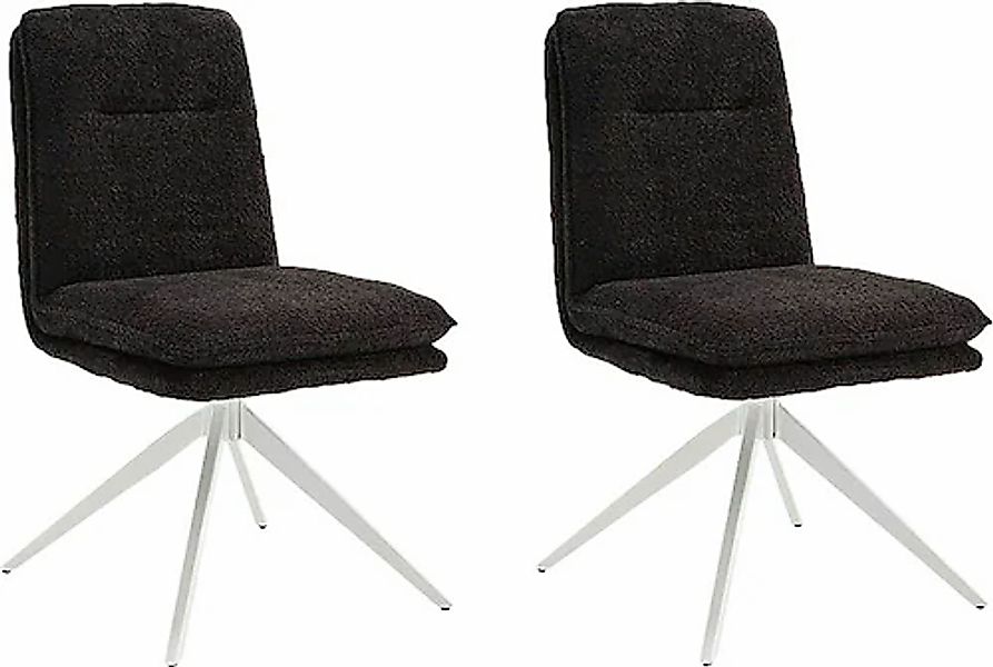 Home affaire Esszimmerstuhl »Valencia« (Set) 2 Stk. Boucle verschiedene Ges günstig online kaufen