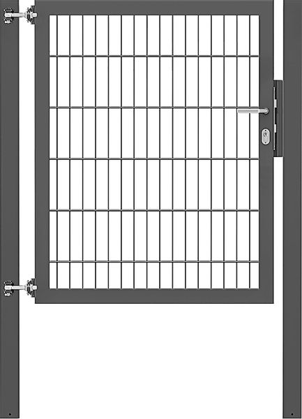 Alberts Zauneinzeltür "Flexo Plus" anthrazit, verschiedene Abmessungen günstig online kaufen