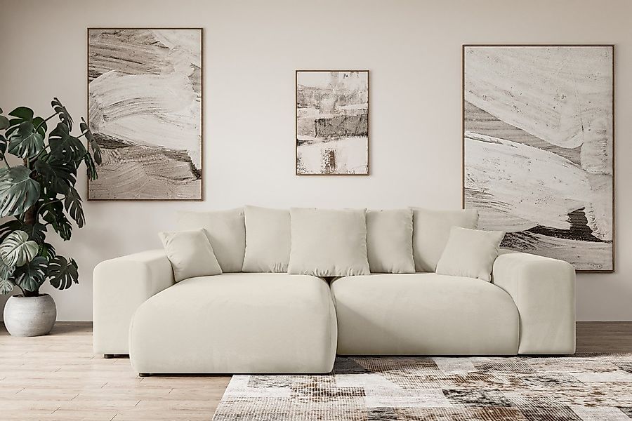 ALTDECOR Ecksofa ESKAR-L, Couch mit Schlaffunktion, günstig online kaufen