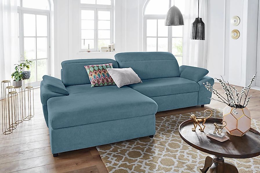 exxpo - sofa fashion Ecksofa "Kyoto, inkl. Kopfteil- und Armteilverstellung günstig online kaufen