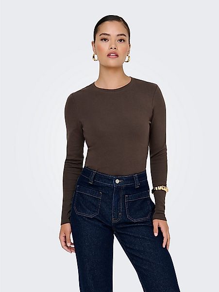 ONLY Langarmshirt ONLRILEY O-NECK L/S TOP JRS günstig online kaufen