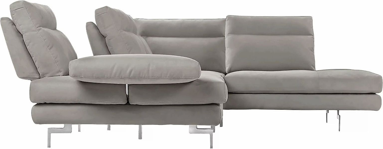 CALIA ITALIA Ecksofa "Toby Wing, L-Form, Multifunktionssofa, bequem und ede günstig online kaufen