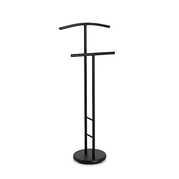 Zeller Herrendiener Metall 114 cm x 28 cm x 46 cm Schwarz günstig online kaufen