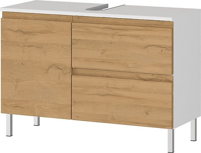 FURNARO Waschbeckenunterschrank 80x56x34 cm günstig online kaufen