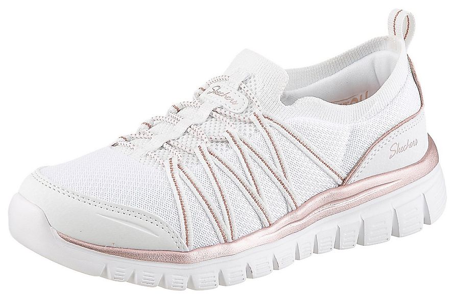 Skechers GRACEFUL-PURECRUSH Slip-On Sneaker Freizeitschuh mit elastischem E günstig online kaufen