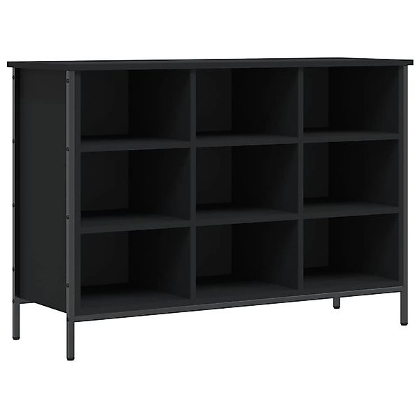 vidaXL Schuhregal Schwarz 100x35x70 cm Holzwerkstoff 831843 günstig online kaufen