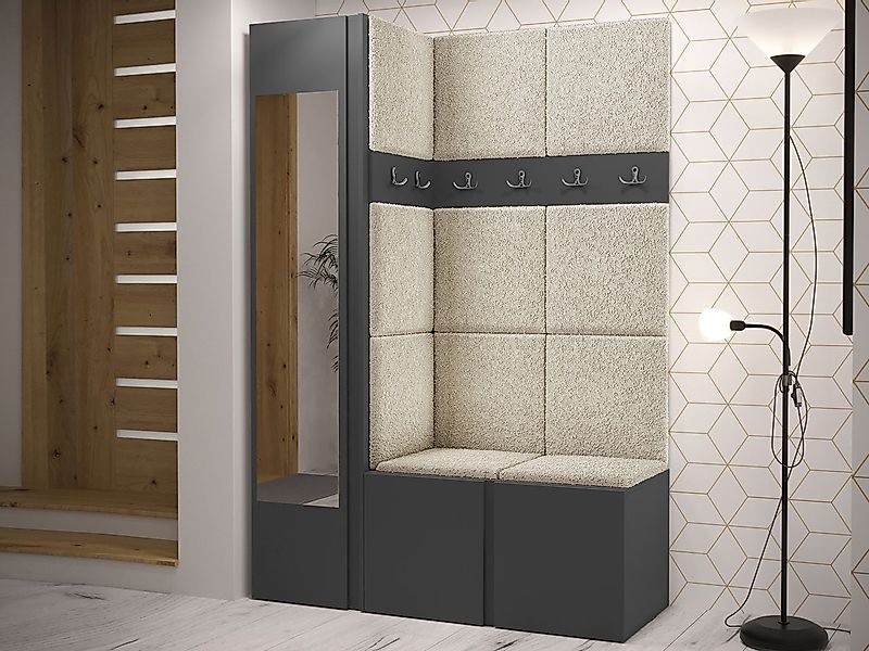 MIRJAN24 Garderoben-Set Orion X, (Komplett-Set, Schuhschrank, günstig online kaufen