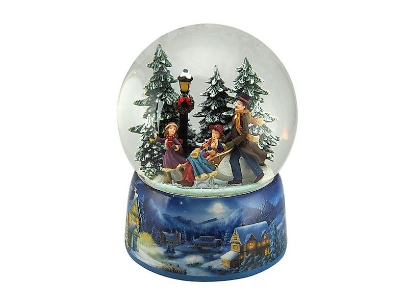 Musicboxworld Spieluhr Schneekugel Schlitten günstig online kaufen