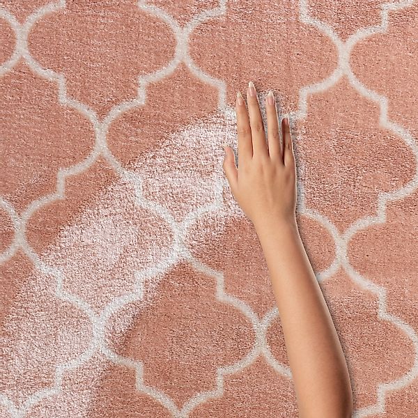 TaCa Home Teppich Waschbarer Kurzflor-Teppich Boho, günstig online kaufen