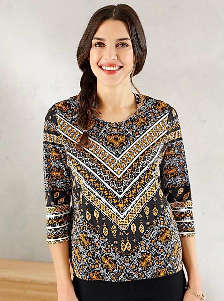 Classic Basics 3/4-Arm-Shirt "Shirt" 1 Stk. tlg. günstig online kaufen