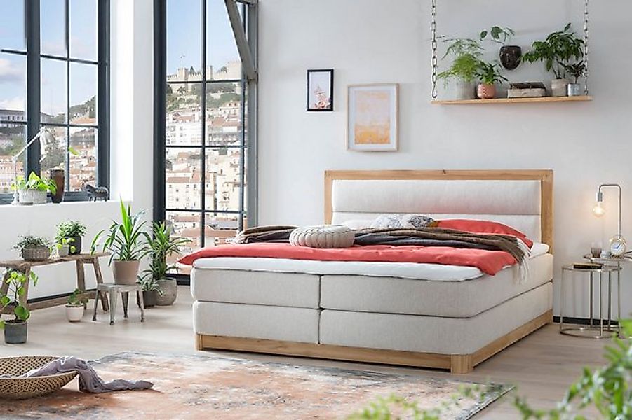 Belanoti Boxspringbett Age (Boxspringbett 180x200 Eiche günstig online kaufen