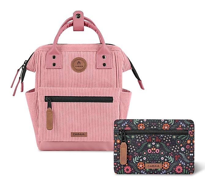 CABAIA Rucksack Recycled Velvet Backpack (Set, günstig online kaufen
