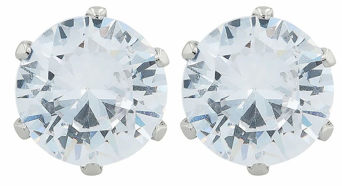 Adelia´s Paar Ohrhänger "Damen Ohrringe – Ohrstecker aus Edelstahl mit Zirk günstig online kaufen