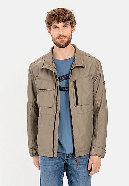 camel active Blouson mit Stehkragen Markenlabel günstig online kaufen