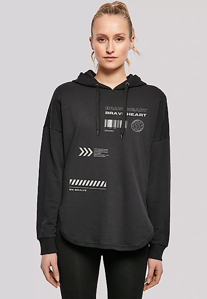 F4NT4STIC Kapuzenpullover "Brave Heart OVERSIZE HOODIE", Print günstig online kaufen