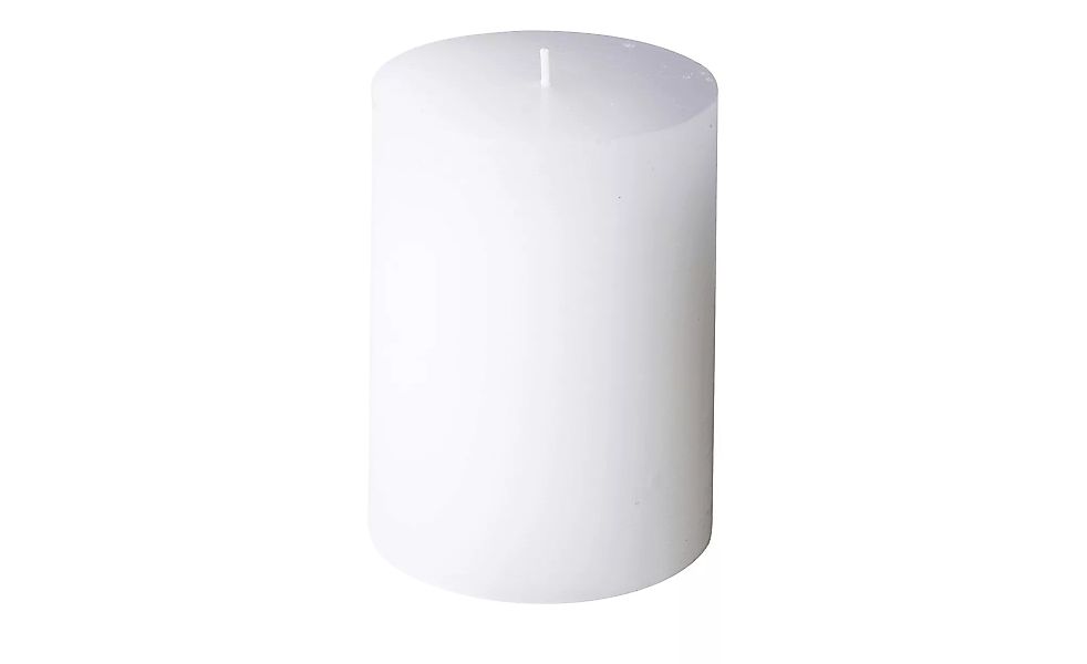 Zylinderkerze - weiß - 13 cm - Dekoration > Kerzen & Lichter - Möbel Kraft günstig online kaufen