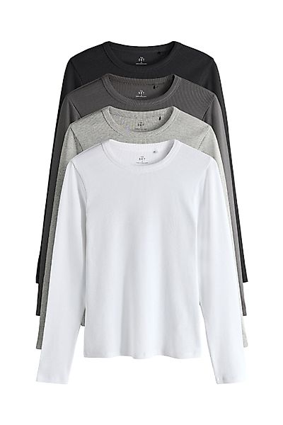 The Set Langarmshirt The Set Gerippte günstig online kaufen