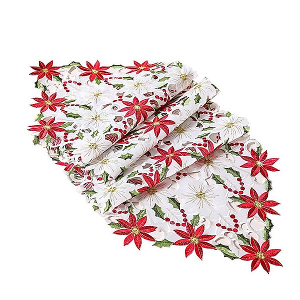 OKWISH Tischläufer Weihnachtstischläufer Tischwäsche Weihnacht Deko günstig online kaufen