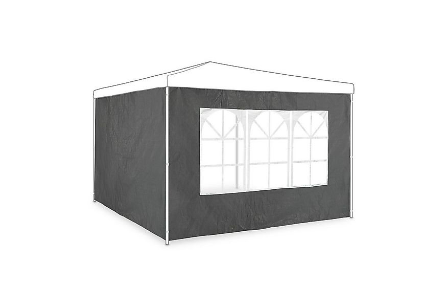 relaxdays Pavillon Seitenwand 2er Set grau günstig online kaufen