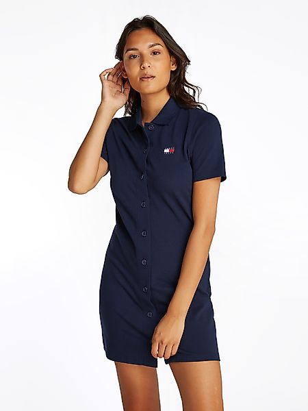 Tommy Jeans Polokleid TJW BADGE PIQUE günstig online kaufen