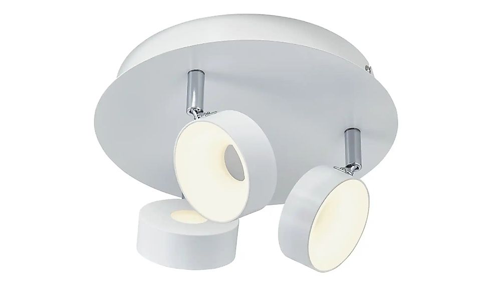KHG LED-Spot  3-flammig weiß   ¦ weiß ¦ Maße (cm): H: 15  Ø: 24 Lampen & Le günstig online kaufen