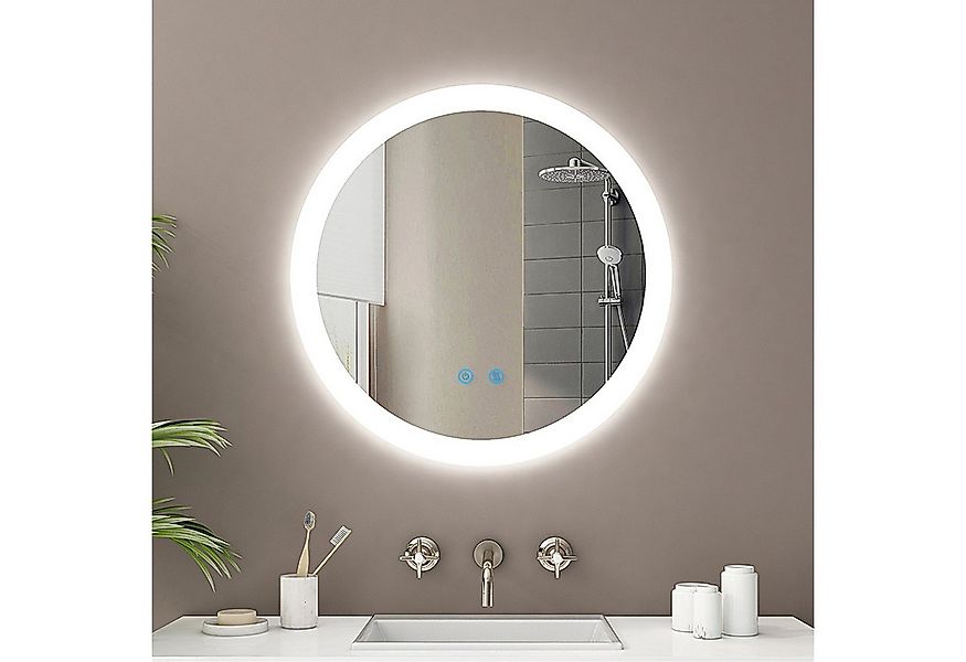 IMPTS Badspiegel LED Badezimmerspiegel Wandspiegel mit Beleuchtung Antibesc günstig online kaufen