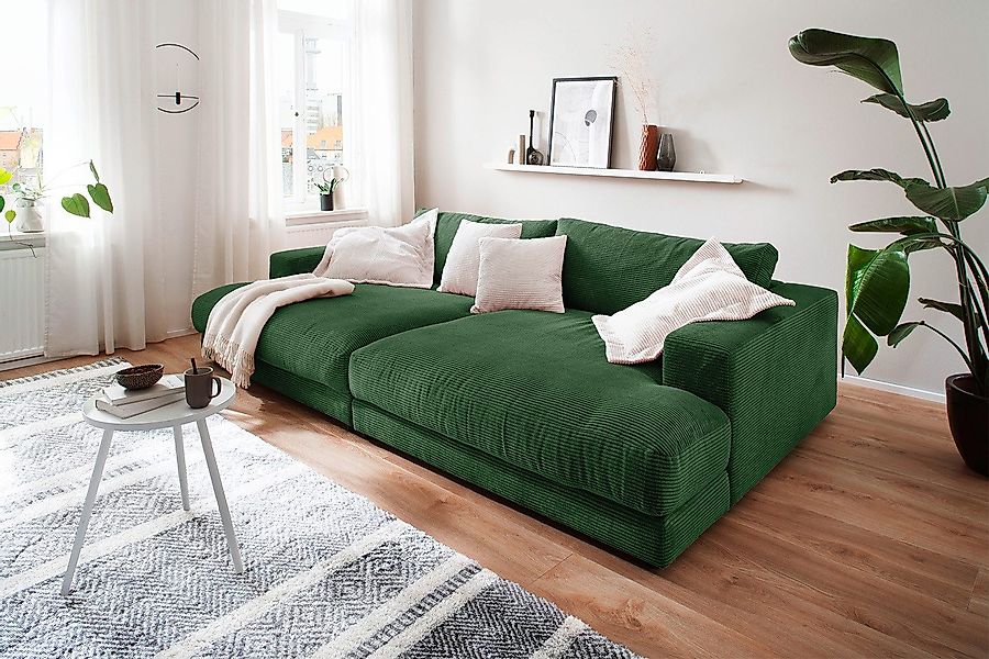 KAWOLA Big-Sofa MADELINE, Couch Stoff oder günstig online kaufen