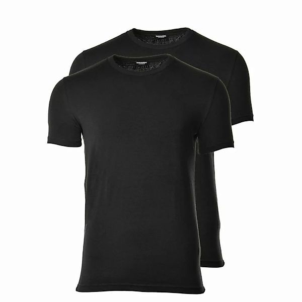 DSQUARED2 2er Pack Herren T-Shirt, Rundhals, Halbarm, Cotton Stretch Twin P günstig online kaufen