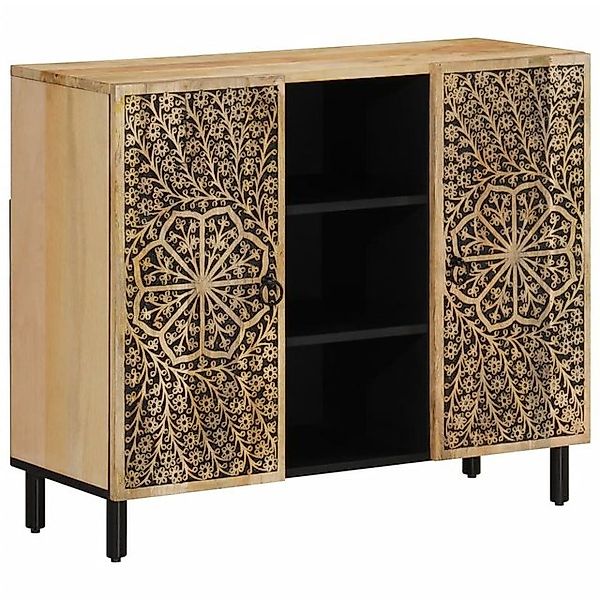 vidaXL Beistellschrank Beistellschrank 90x33x75 cm Massivholz günstig online kaufen