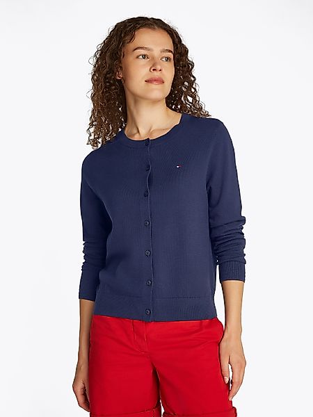 Tommy Hilfiger Cardigan CO JERSEY STITCH günstig online kaufen