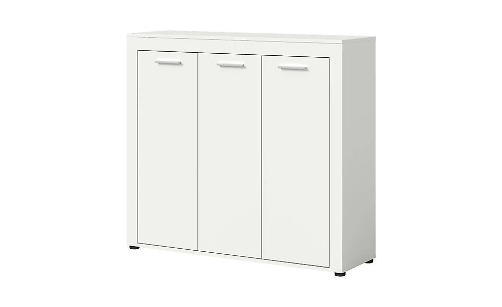 Schuhschrank   ¦ weiß ¦ Maße (cm): B: 120 H: 108 Garderoben & Kleiderstange günstig online kaufen