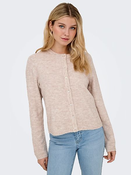 ONLY Strickjacke "ONLSIMONI L/S O-NECK CARDIGAN KNT NOOS" lockere Passform günstig online kaufen