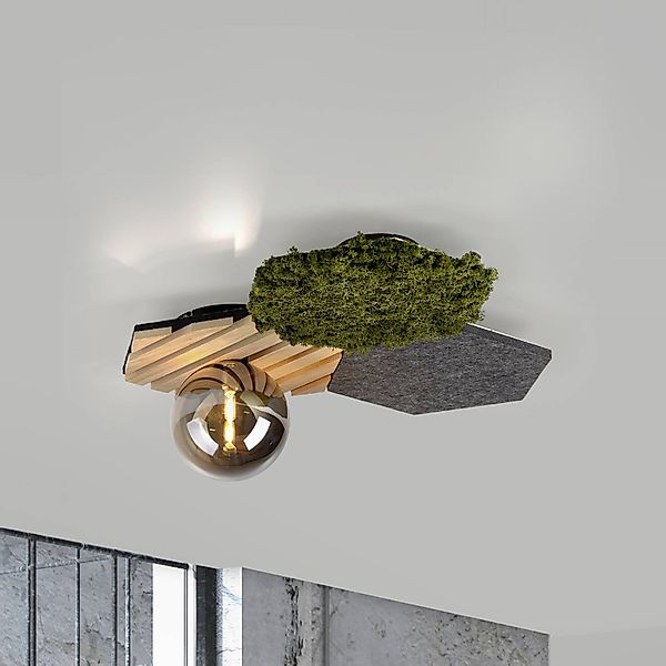JUST LIGHT Wandleuchte »GREEN HEX«, 1 flammig, Leuchtmittel G9   Leuchtmitt günstig online kaufen