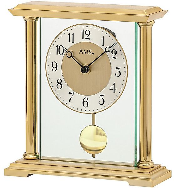 AMS Pendeltischuhr Quarzpendelwerk Metallgehäusse AMS 1143 günstig online kaufen